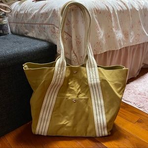 UO mustard large tote